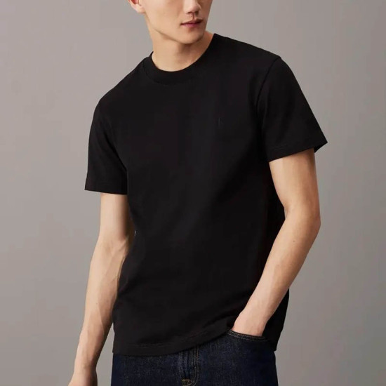 Calvin Klein Ανδρική κοντομάνικη μπλούζα Heavy Jersey Monogram T-shirt